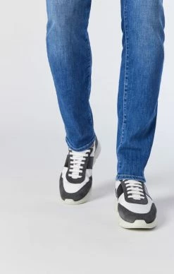 Mavi Denim JAKE SLIM LEG IN MID BRUSHED FEATHER BLUE