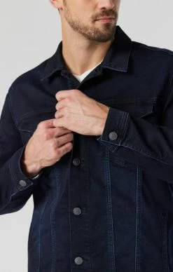 Mavi Jackets DRAKE JACKET IN DEEP INK ATHLETIC