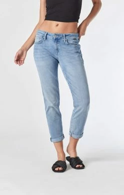 Mavi ADA BOYFRIEND IN LIGHT BRUSHED ORGANIC BLUE