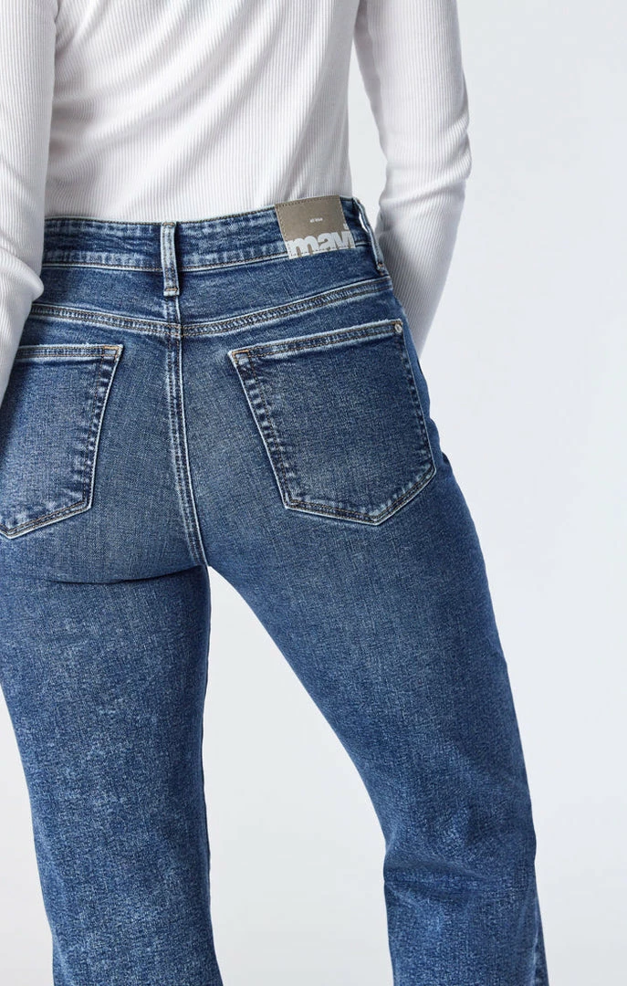 Coupon ⌛ Mavi BARCELONA WIDE LEG IN MID RIPPED RECYCLE BLUE Denim 💯 3 Mavi BARCELONA WIDE LEG IN MID RIPPED RECYCLE BLUE Denim