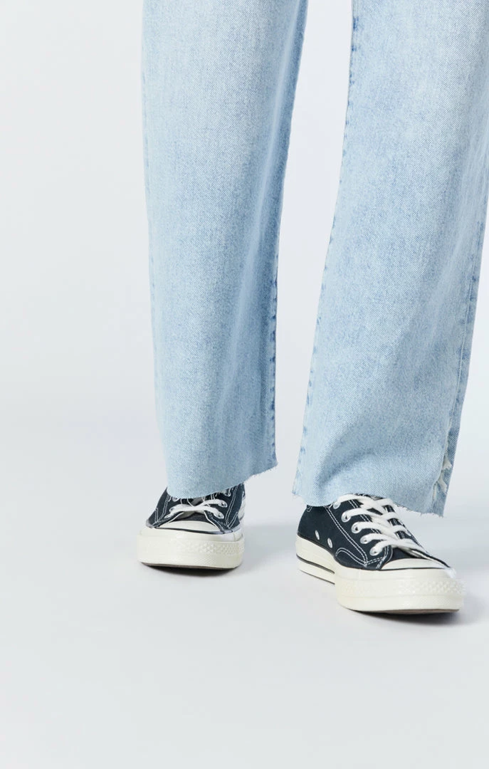 Best Pirce ✨ Mavi BARCELONA WIDE LEG 👖 JEANS IN BLEACHED RIPPED ORGANIC BLUE 😉 3 Mavi BARCELONA WIDE LEG JEANS IN BLEACHED RIPPED ORGANIC BLUE