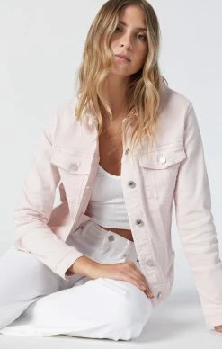 Mavi KATY JACKET IN ORCHID TINT LA VINTAGE Denim