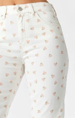 Mavi Denim BARCELONA WIDE LEG JEANS IN MICRO FLOWERS STRETCH