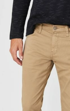 Mavi MARCUS SLIM STRAIGHT LEG IN BRITISH KHAKI TWILL Pants