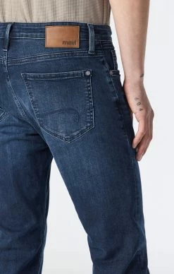 Mavi ZACH STRAIGHT LEG IN MID TONAL INK WILLIAMSBURG Denim