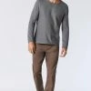 Mavi Pants MATT RELAXED STRAIGHT LEG IN CHOCOLATE TWILL