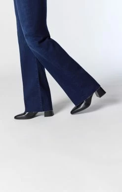 Mavi VICTORIA WIDE LEG JEANS IN DEEP ORGANIC BLUE Denim
