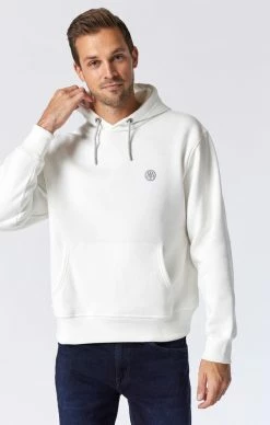 Outlet Mavi Jeans Store 33 Mavi HOODED SWEATSHIRT IN OFF WHITE Tops & T-Shirts
