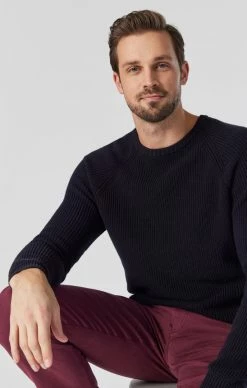 Mavi ZACH STRAIGHT LEG PANTS IN WINDSOR WINE TWILL