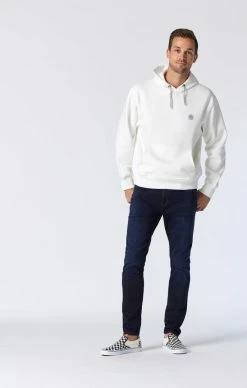 Mavi HOODED SWEATSHIRT IN OFF WHITE Tops & T-Shirts