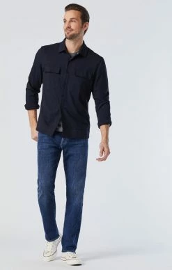 Mavi ZACH STRAIGHT LEG IN DEEP WILLIAMSBURG Denim