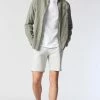 Mavi NOAH SHORTS IN OYSTER MUSHROOM TWILL