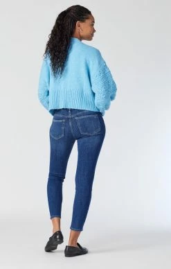 Mavi TESS SUPER SKINNY IN MID FEATHER BLUE