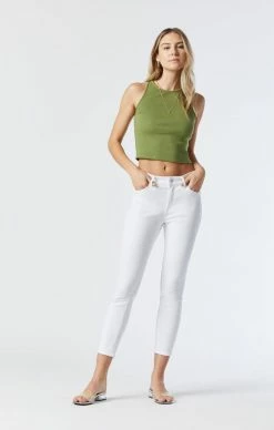 Mavi TESS SUPER SKINNY JEANS IN DOUBLE WHITE SUPERSOFT Denim