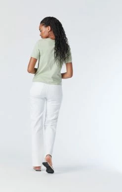 Cheap 👏 Mavi VICTORIA WIDE LEG 👖 JEANS IN WHITE STRETCH Denim 🥰 8 Mavi VICTORIA WIDE LEG JEANS IN WHITE STRETCH Denim