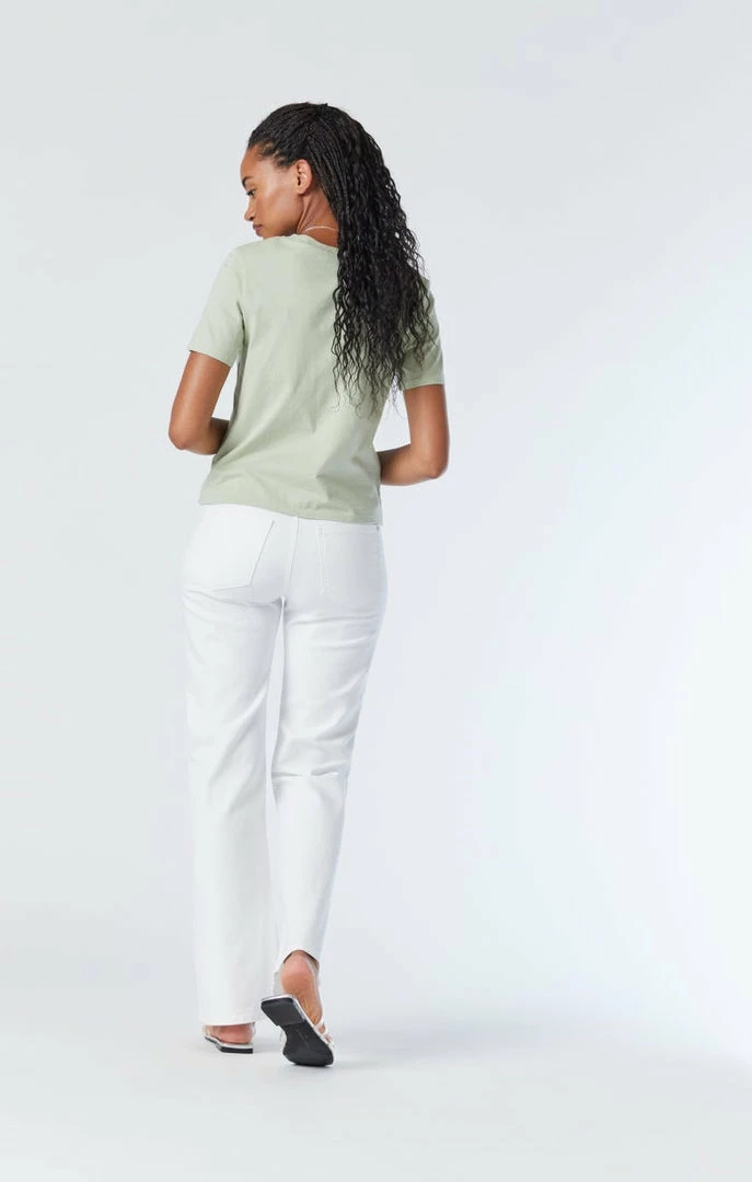 Cheap 👏 Mavi VICTORIA WIDE LEG 👖 JEANS IN WHITE STRETCH Denim 🥰 3 Mavi VICTORIA WIDE LEG JEANS IN WHITE STRETCH Denim