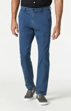 Mavi JEFF SLIM LEG IN NAVY TWILL Pants