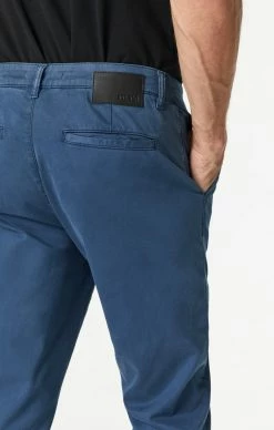 Mavi JEFF SLIM LEG IN NAVY TWILL Pants