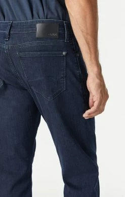 Mavi Denim MATT RELAXED STRAIGHT LEG IN DARK INK SUPERMOVE