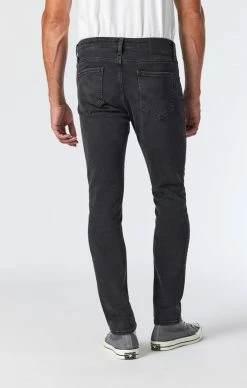 Mavi JAMES SLIM LEG IN MID SMOKE BROOKLYN Denim