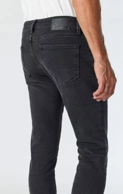 Mavi JAMES SLIM LEG IN MID SMOKE BROOKLYN Denim