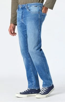 Best reviews of π Mavi ZACH STRAIGHT LEG π JEANS IN MID BRUSHED ATHLETIC Denim π€© 9 Mavi ZACH STRAIGHT LEG JEANS IN MID BRUSHED ATHLETIC Denim