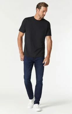 Mavi Denim ZACH STRAIGHT LEG IN DEEP BLUE BLACK TONAL WILLIAMSBURG