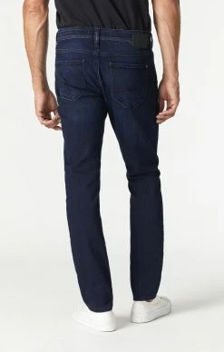 Mavi Denim ZACH STRAIGHT LEG IN DEEP BLUE BLACK TONAL WILLIAMSBURG