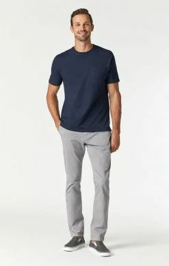 Mavi JOHNNY SLIM CHINO PANTS IN GRAPHITE TWILL