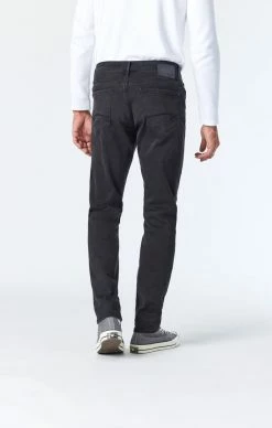 Mavi STEVE ATHLETIC FIT JEANS IN SMOKE SUPERMOVE Denim