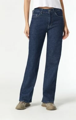 Mavi Denim VICTORIA WIDE LEG IN DEEP HEMP