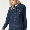 Mavi MELLIE DENIM JACKET IN DEEP HEMP