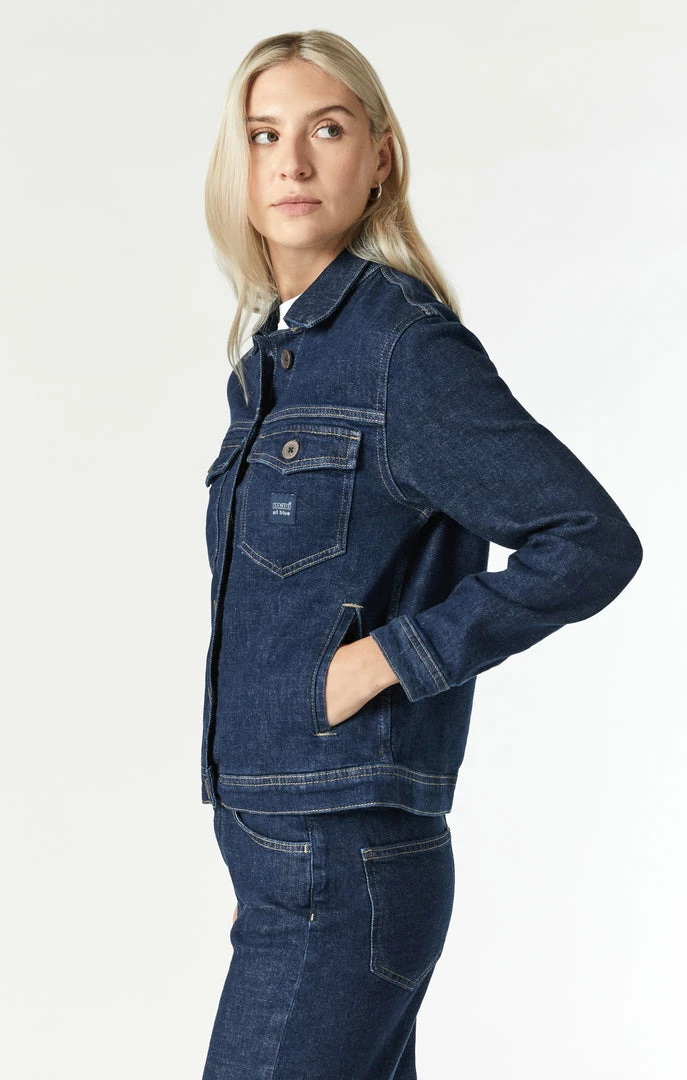 Flash Sale π Mavi MELLIE DENIM JACKET IN DEEP HEMP π₯° 7 Mavi MELLIE DENIM JACKET IN DEEP HEMP