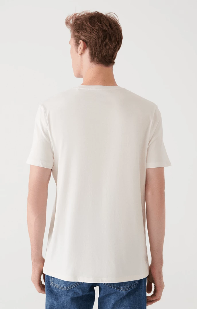 Brand new ✔️ Mavi MEN'S BASIC CREW NECK T-SHIRT IN OFF WHITE Tops & T-Shirts 👏 2 Mavi MEN'S BASIC CREW NECK T-SHIRT IN OFF WHITE Tops & T-Shirts