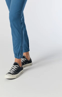 Mavi IVY SLIM CARGO PANTS IN OCEANVIEW TWILL