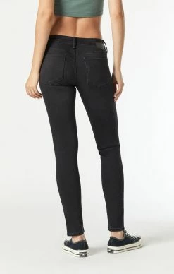 Mavi ALEXA SKINNY IN DARK SMOKE SUPERSOFT