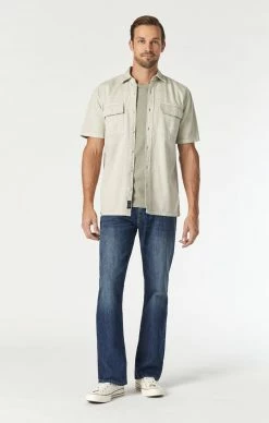 Mavi JOSH BOOTCUT IN MID SHADED STANFORD Denim