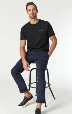 Mavi JOHNNY SLIM CHINO IN DARK NAVY TWILL Pants