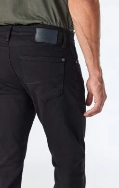 Cheapest π Mavi Denim MARCUS SLIM STRAIGHT LEG π JEANS IN DOUBLE BLACK SUPERMOVE π 8 Mavi Denim MARCUS SLIM STRAIGHT LEG JEANS IN DOUBLE BLACK SUPERMOVE