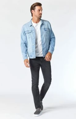 Mavi Jackets DRAKE JACKET IN LIGHT BRUSHED ATHLETIC