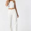 Mavi Denim BARCELONA WIDE LEG JEANS IN MICRO FLOWERS STRETCH