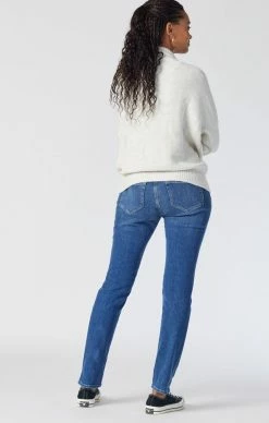 Deals π― Mavi EMMA SLIM BOYFRIEND IN MID BRUSHED FEATHER BLUE π 12 Mavi EMMA SLIM BOYFRIEND IN MID BRUSHED FEATHER BLUE