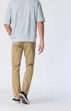 Mavi MARCUS SLIM STRAIGHT LEG JEANS IN TWILL SUPERMOVE