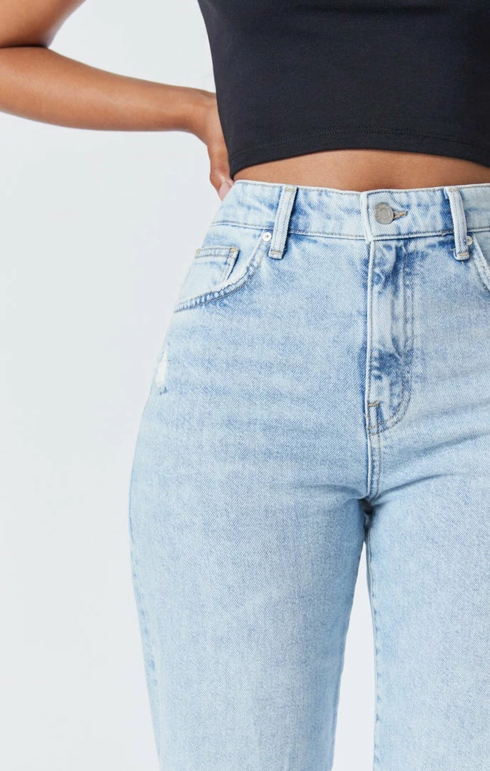 Best Pirce ✨ Mavi BARCELONA WIDE LEG 👖 JEANS IN BLEACHED RIPPED ORGANIC BLUE 😉 6 Mavi BARCELONA WIDE LEG JEANS IN BLEACHED RIPPED ORGANIC BLUE