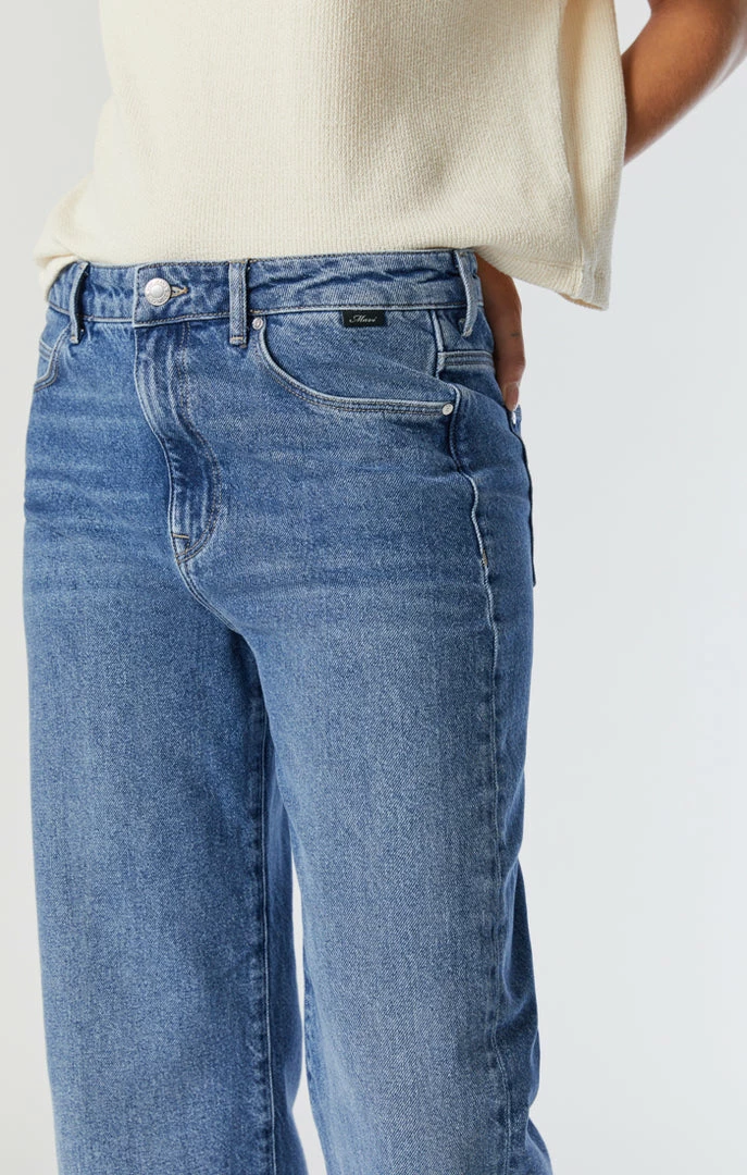 Brand new ๐คฉ Mavi ARIA WIDE LEG ๐ JEANS IN MID DENIM ๐ 6 Mavi ARIA WIDE LEG JEANS IN MID DENIM