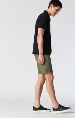 Mavi NOAH SHORTS IN KHAKI TIE TWILL