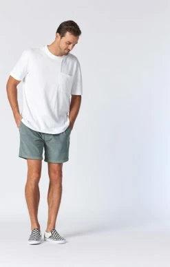 Mavi GREG STRAIGHT SHORTS IN KHAKI SUMMER CORD