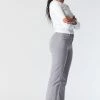 Mavi SHELIA FRONT POCKET STRAIGHT IN QUARRY CORD Pants