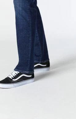 Mavi Denim ZACH STRAIGHT LEG IN DEEP VINTAGE ORGANIC MOVE