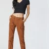 Mavi Pants IVY SLIM CARGO IN ROASTED PECAN TWILL